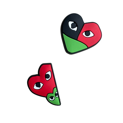 CDG Hearts (Red/Blk/Green)