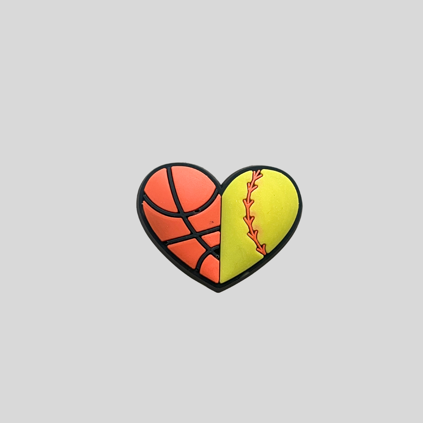 Basketball/Baseball Heart