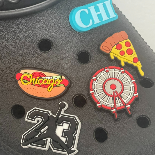 Chicago "My City" Shoe Charms