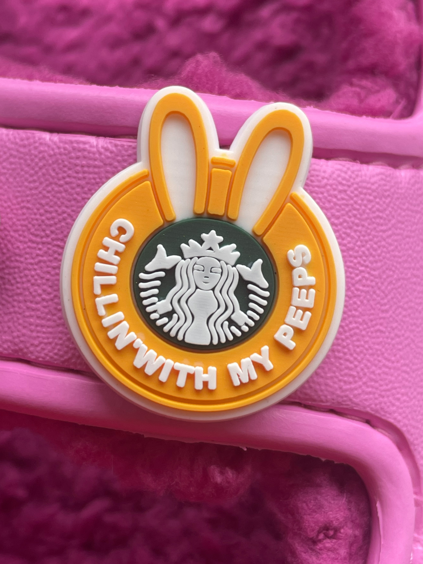 Spring Coffee Shoe Charms