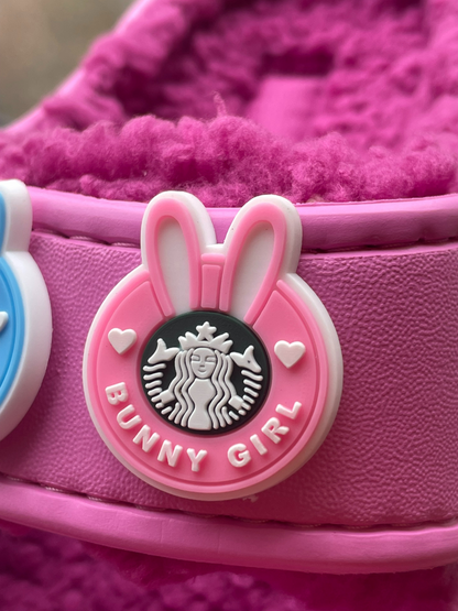 Spring Coffee Shoe Charms