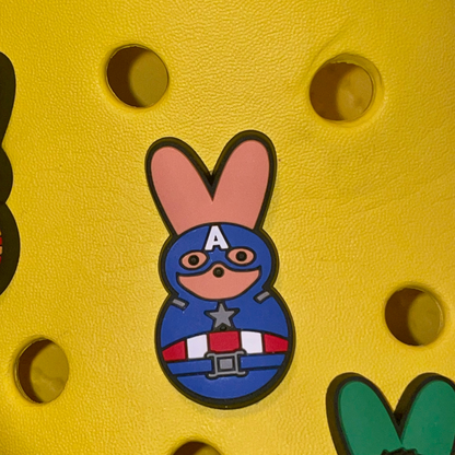 SuperHero Peeps Shoe Charms