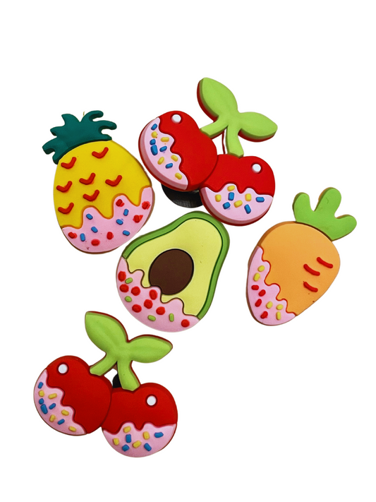 Fruits/Veggies Shoe Charms