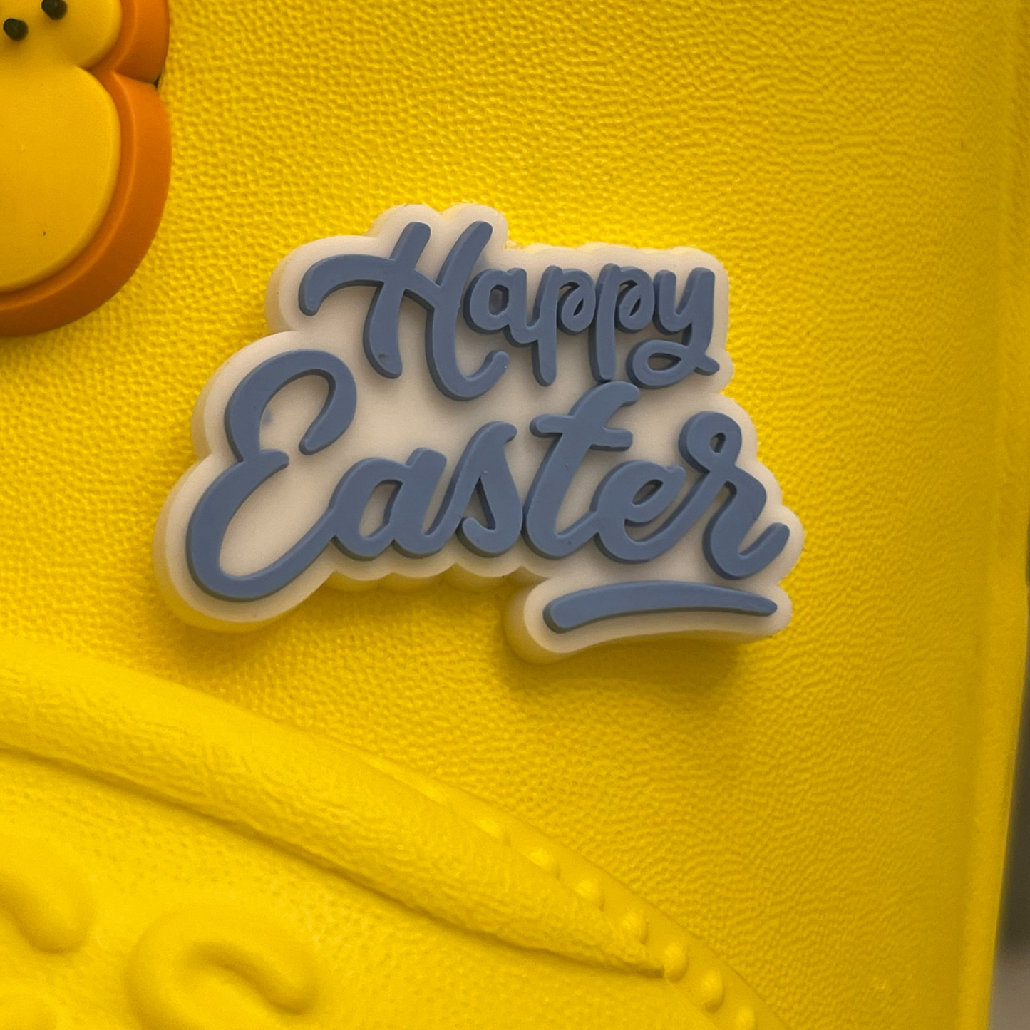 "Happy Easter" Shoe Charms