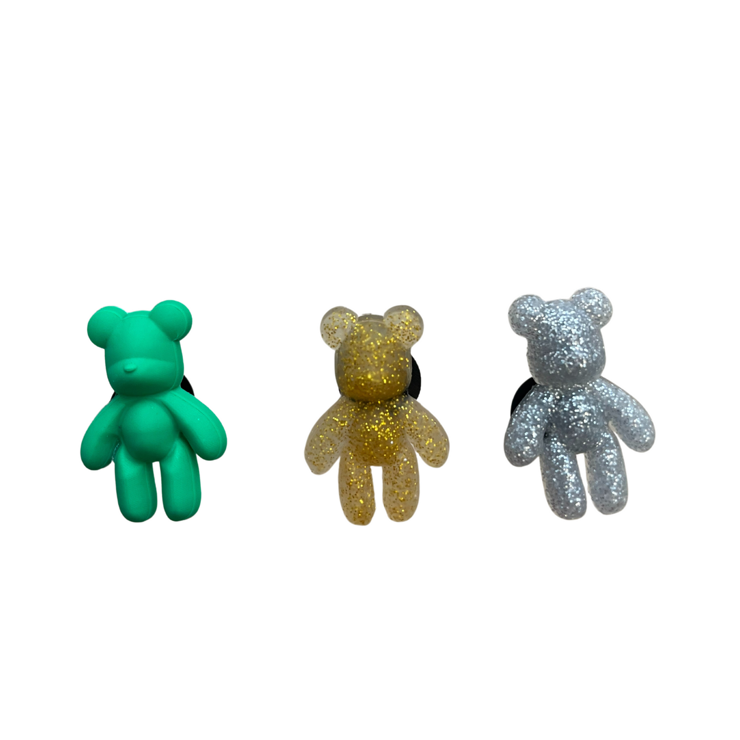 Colorful Bears Shoe Charms